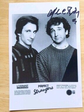 Mark Linn-Baker Perfect Strangers Hand Signed 4x6 Autograph